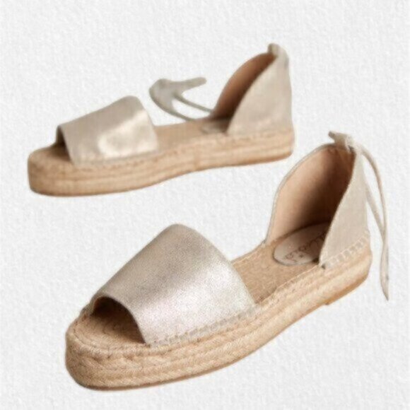 Splendid Edna Gold Tone Espadrilles - Picture 14 of 14